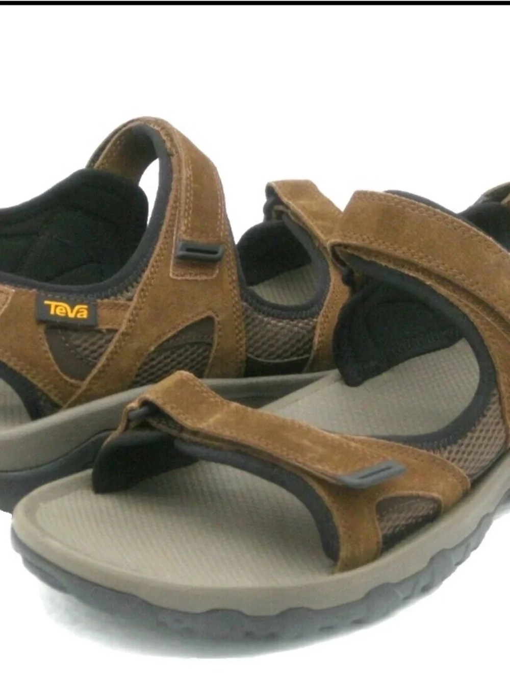 TEVA TRAILPLUS MEN SPORT SANDAL LEATHER BROWN US 10